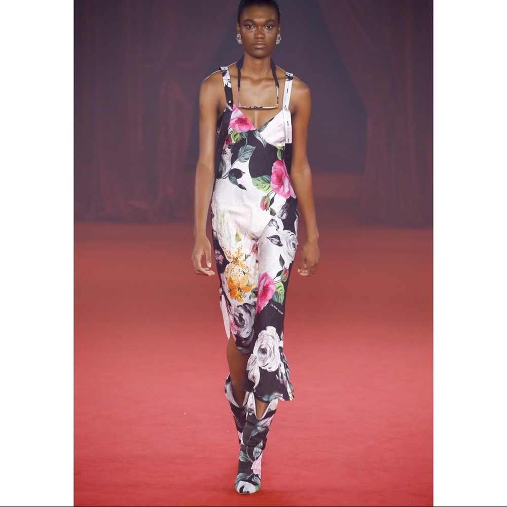 OFF-WHITE C/O by Virgil Abloh Floral Dress 38 US4 - Picture 2 of 8